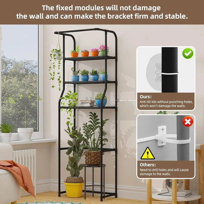 2 Tier Over the Toilet Rack, Stainless Steel