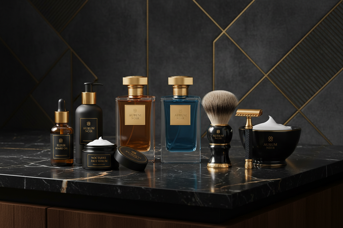 Elegant Men's Grooming Products