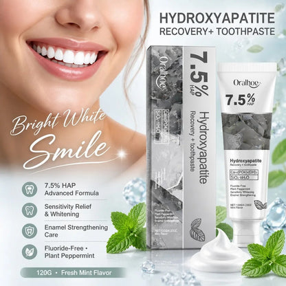 7.5% Nano Hydroxyapatite Fluoride Toothpaste for Teeth Whitening