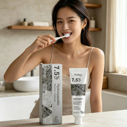 7.5% Nano Hydroxyapatite Fluoride Toothpaste for Teeth Whitening