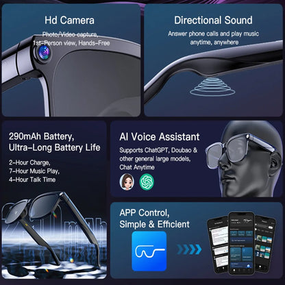 Smart Wireless Bluetooth Glasses