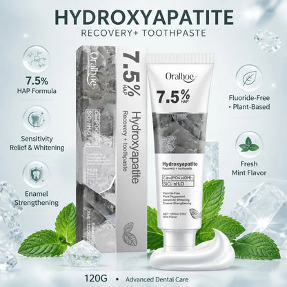7.5% Nano Hydroxyapatite Fluoride Toothpaste for Teeth Whitening