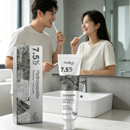 7.5% Nano Hydroxyapatite Fluoride Toothpaste for Teeth Whitening