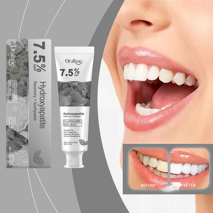 7.5% Nano Hydroxyapatite Fluoride Toothpaste for Teeth Whitening