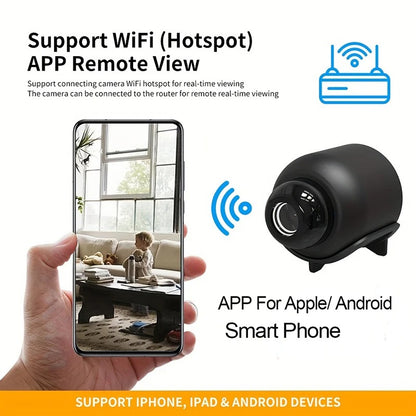 Wireless Mini Camera 1080P Included Night Vision