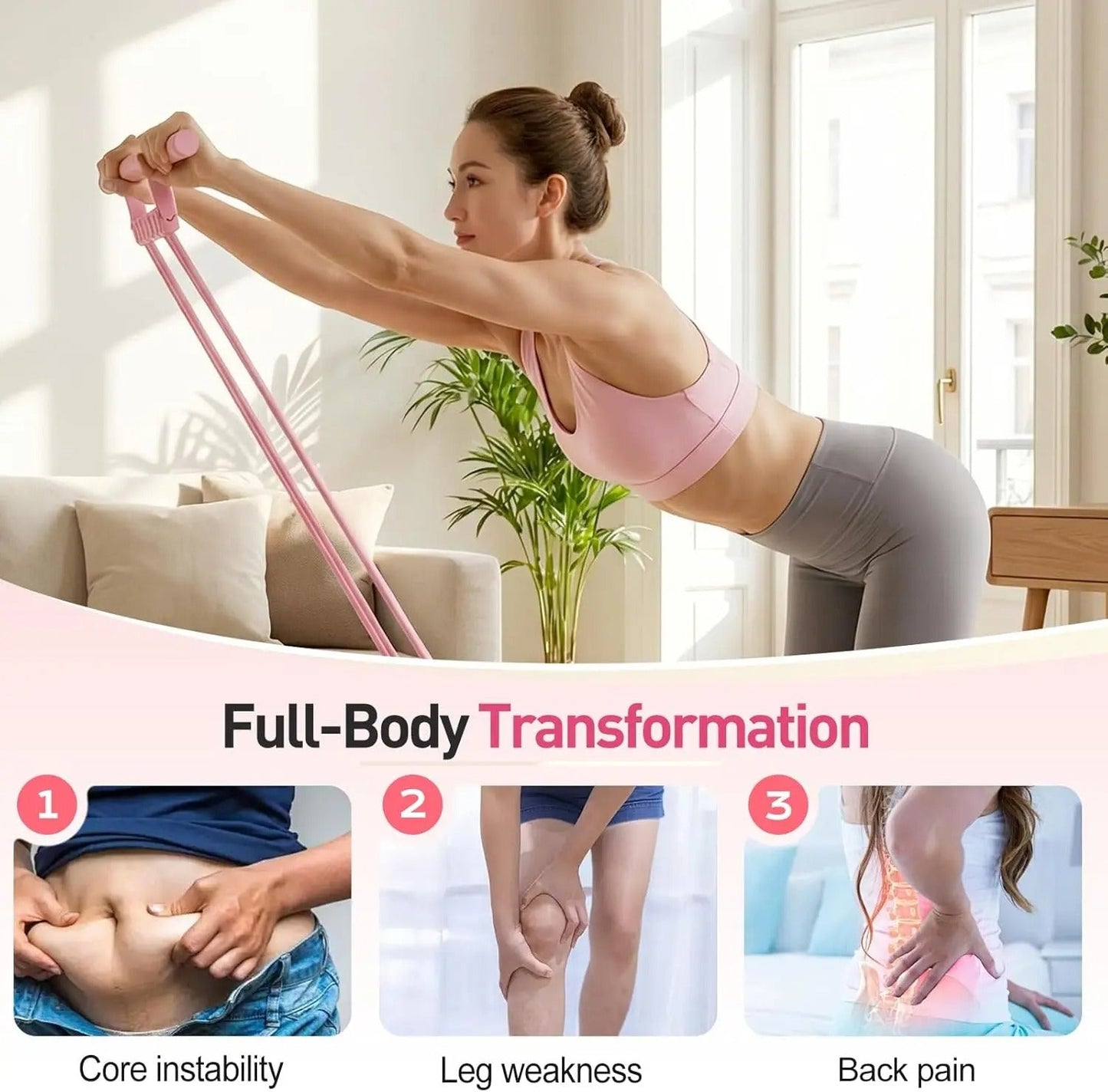 Full Body Exercise Workout Tummy Trimmer