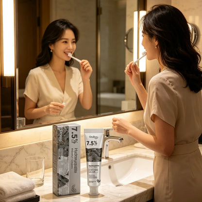 7.5% Nano Hydroxyapatite Fluoride Toothpaste for Teeth Whitening