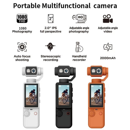 Airtab Pocket 4K Ultra HD Vlogging Camera | كاميرا Airtab Pocket 4 Ultra HD المخصصة لتدوين الفيديو (Vlogging)